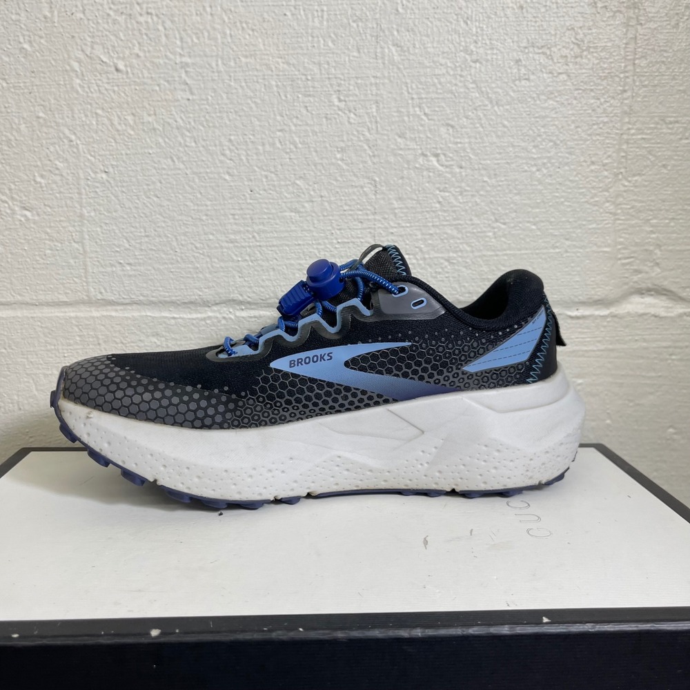 Brooks Caldera 6 1203661B082 Black Blue Running Shoes Sneakers Women's 8.5 B - Picture 5 of 14
